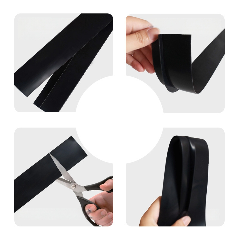 Silikónová tesniaca páska pre škáru medzi sporákom a pracovnou doskou, T tvar, vysokoteplotná, prachotesná a olejovzdorná