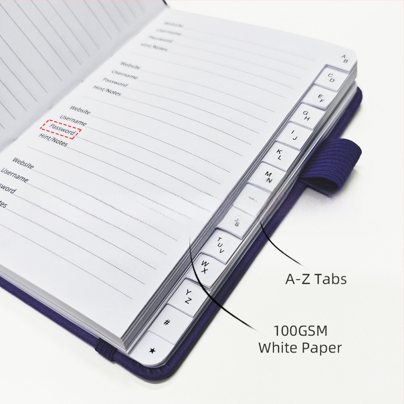 Zápisník Feiyu s obálkou z imitovanej kože, väzba zámkovým drôtom, 68 strán, offsetový papier 100 g/m², kreatívny štýl