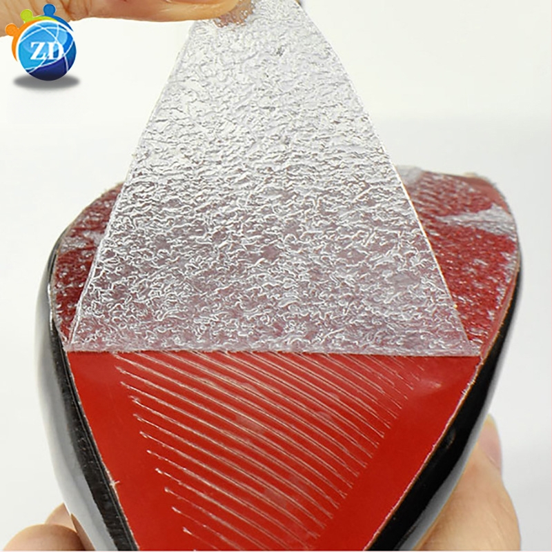 PVC protisklzová náplasť na podrážky, model SK-FH01, hrúbka 0.7–0.85 mm, šírka 50 mm, určené pre podrážky topán, schody a kúpeľňu