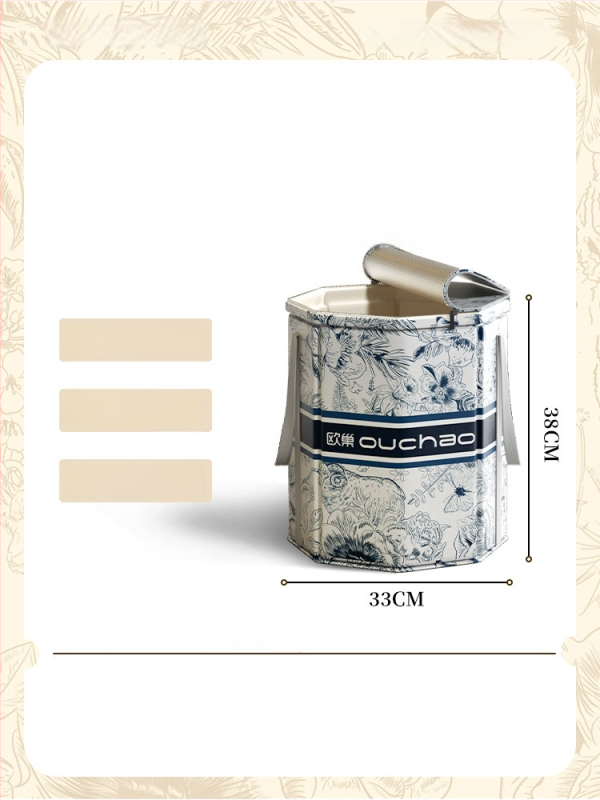 Domáci kád na nohy, keramický materiál, prenosný a zložený, izolácia s konštantnou teplotou, CE certifikát