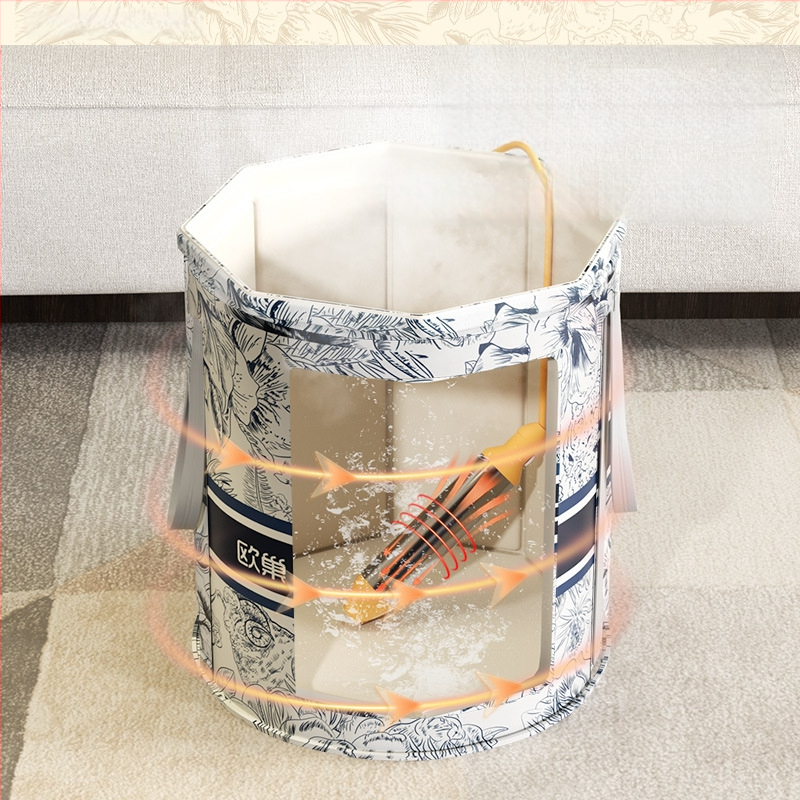 Domáci kád na nohy, keramický materiál, prenosný a zložený, izolácia s konštantnou teplotou, CE certifikát