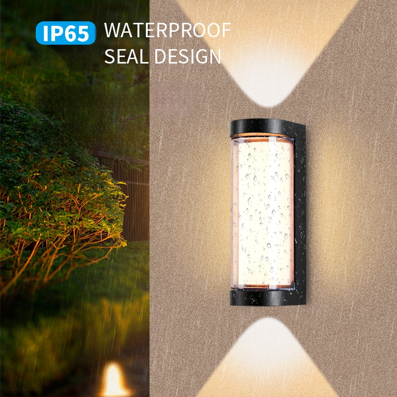 LED vonkajšia stenová lampa s hliníkovým telom, IP65, 900 lm, 12/16/24 W, 3000/4000/6000 K