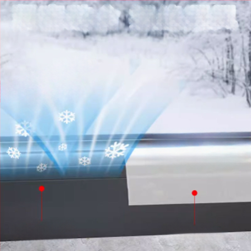 Vetruodolná páska na dvere a okná – PET materiál, šírka 5 cm, dĺžka 5-50 m, lepidlo na báze gumy, vysoká viskozita