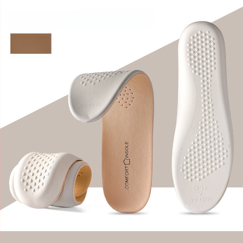 Kožená latexová vložka do topánok, absorbuje potenie a priedušná, celá vložka pre topánky, pre bot, pracovné topánky, značky Na Dong, model 5075-1