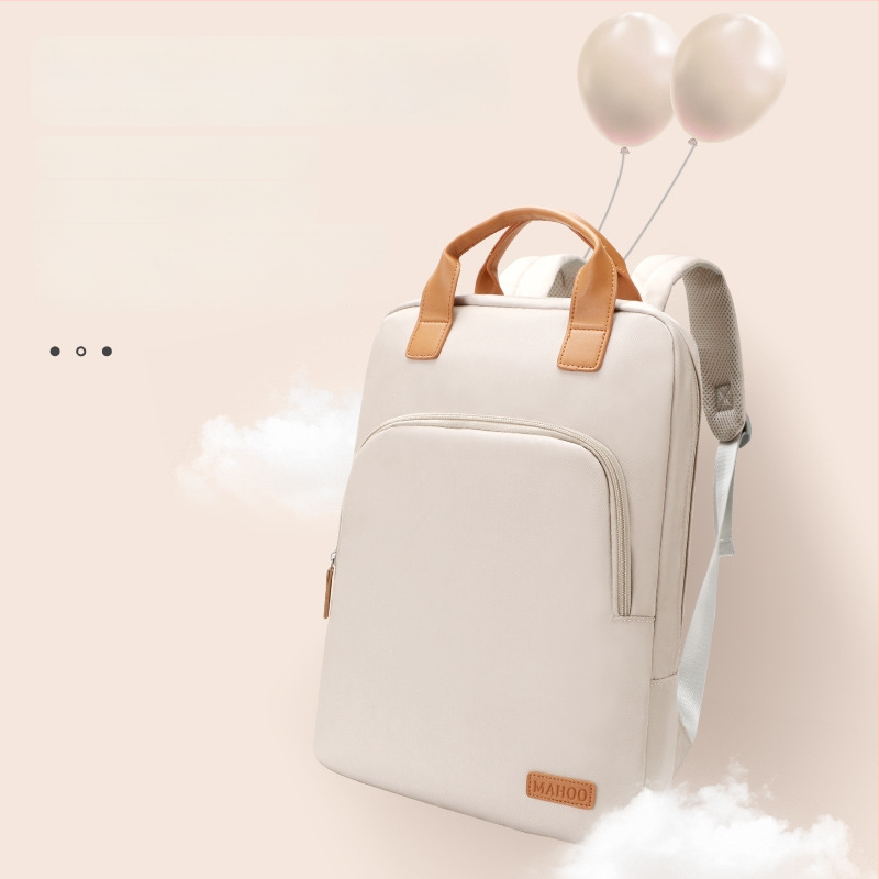 Taška na notebook s ramenným popruhom, dýchajúci nylon, podšívka z polyesteru, ochrana s vankúšom vzduchu, kompatibilná s Lenovo, Apple, Dell