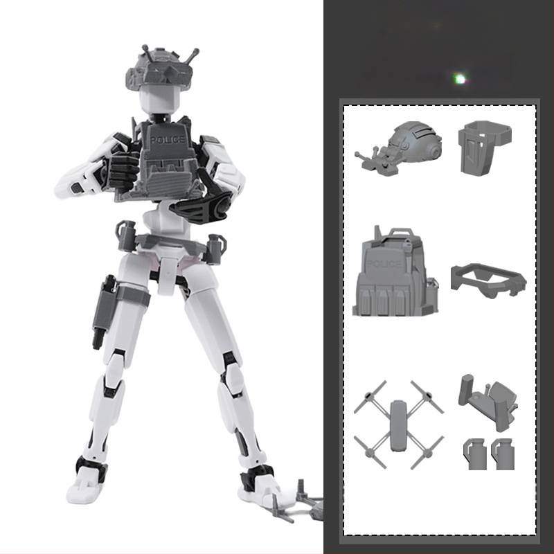 Zostaviteľná figúrka z plastu, pre vek 7–14 rokov, balenie: farebná krabička a sieťová taška, rozvíja emocionálny, vizuálny a intelektuálny rozvoj, praktické a kognitívne zručnosti