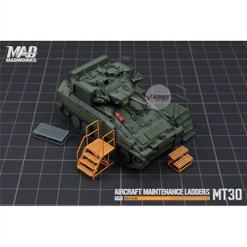 Kovový rebrík na údržbu lietadiel a mobilná pracovná plošina pre modely MT28-32