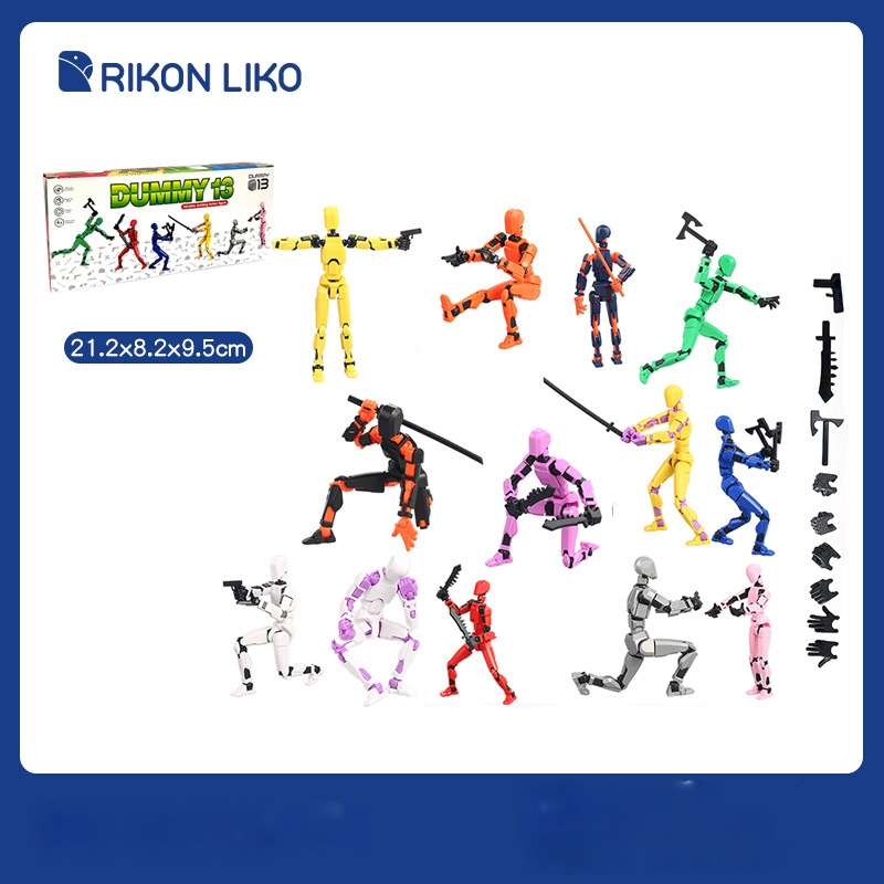 Sada stavebných blokov: 3D pohyblivý kostrový model, 50–100 dielov, z plastu, vhodné pre DIY, vek 7–14 rokov