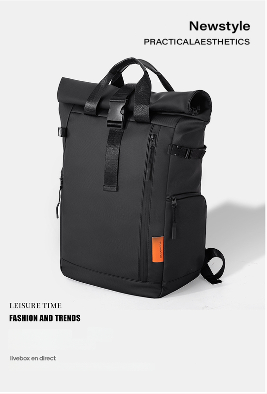 Pánsky batoh na cestovanie, Urban Adventure štýl, 20–35 L, Oxford materiál, ramenné popruhy s vzdušným vankúšom