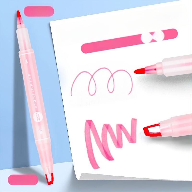 Divkrāsu fluorescējošu marķieru komplekts ikdienas marķēšanai (Zīmols: Other; Produkta numurs: jd601101133391507)