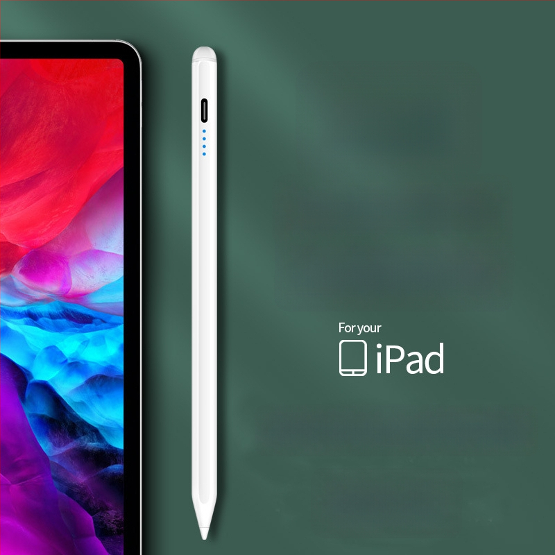 Univerzálny kapacitný stylus pero s tenkým hrotom; Kompatibilné s iPad, Huawei, Xiaomi; Silikónový obal; Elektronický model