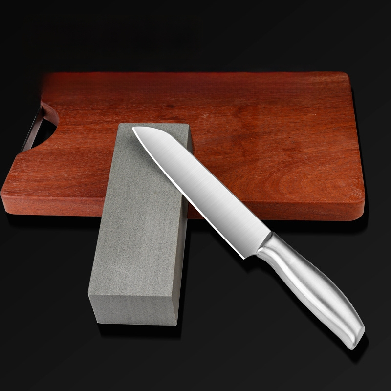Prírodný brúsny kameň na kuchynské nože – jemné brúsenie, olejový kameň, protišmykový nástroj, Model 757876083656