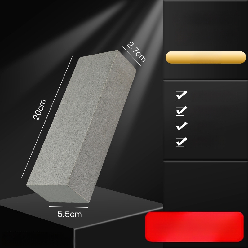 Prírodný brúsny kameň na kuchynské nože – jemné brúsenie, olejový kameň, protišmykový nástroj, Model 757876083656