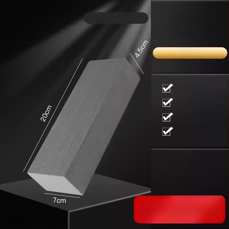 Prírodný brúsny kameň na kuchynské nože – jemné brúsenie, olejový kameň, protišmykový nástroj, Model 757876083656