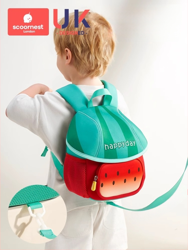 SCOORNEST Batoh do škôlky, plátený, pohlavne neutrálna, detský a roztomilý štýl, pre škôlku