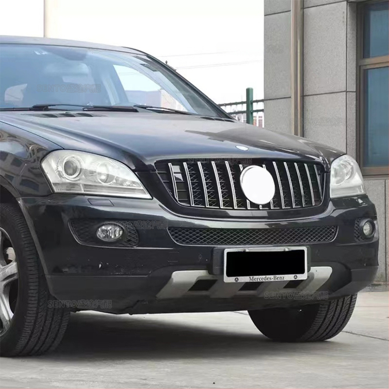 Mercedes ML W164 Gypsophila štýlová mriežka – ABS plast, vstup vzduchu mriežka, montáž na nárazník, hmotnosť 2.6 kg, 2005–2012