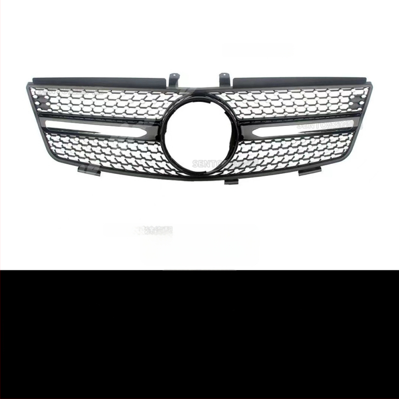 Mercedes ML W164 Gypsophila štýlová mriežka – ABS plast, vstup vzduchu mriežka, montáž na nárazník, hmotnosť 2.6 kg, 2005–2012