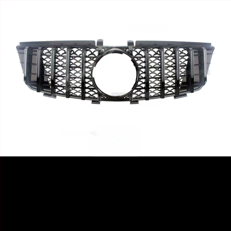 Mercedes ML W164 Gypsophila štýlová mriežka – ABS plast, vstup vzduchu mriežka, montáž na nárazník, hmotnosť 2.6 kg, 2005–2012