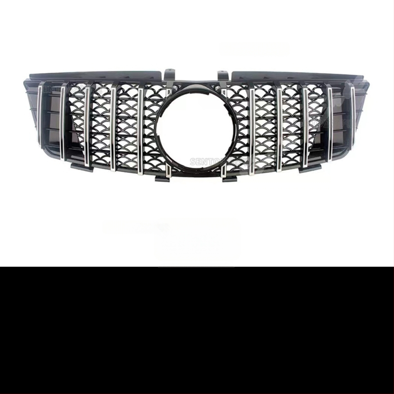 Mercedes ML W164 Gypsophila štýlová mriežka – ABS plast, vstup vzduchu mriežka, montáž na nárazník, hmotnosť 2.6 kg, 2005–2012