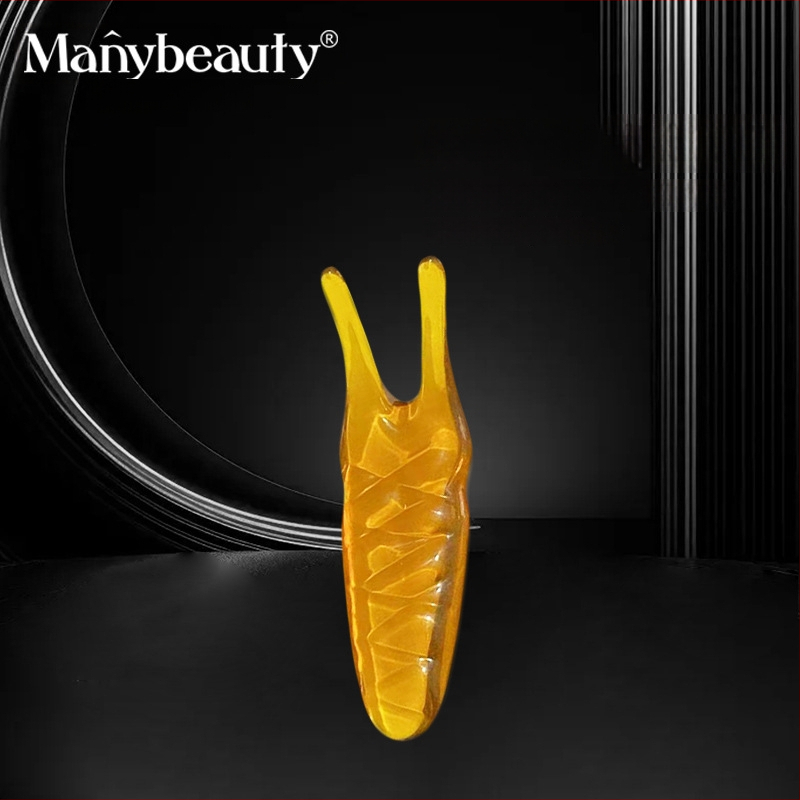 Nástroj na masáž tváre z prírodnej živice pre masáž nosa a očných oblastí