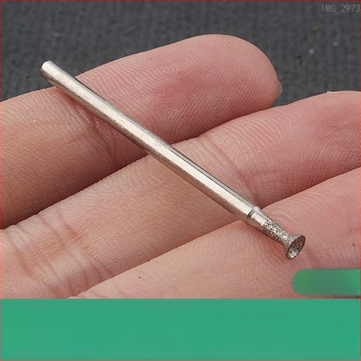 Diamantová drážková hlava na brúsenie s konkávnym žľabom pre elektrickú brúsku; nástroj na leštenie jadeitových guli