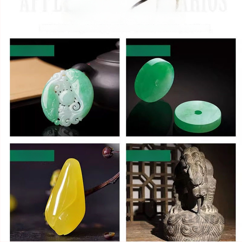 Diamantová drážková hlava na brúsenie s konkávnym žľabom pre elektrickú brúsku; nástroj na leštenie jadeitových guli