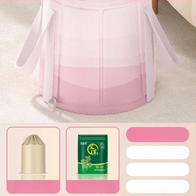 Skladacia vaňa na nohy s výškou lýtka, keramická, nordický štýl, prenosná