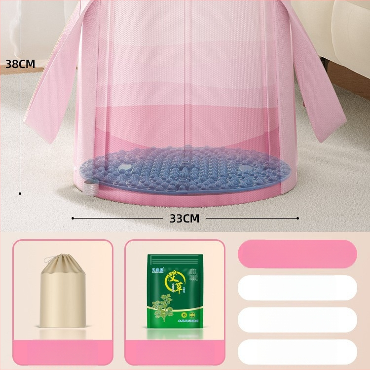 Skladacia vaňa na nohy s výškou lýtka, keramická, nordický štýl, prenosná