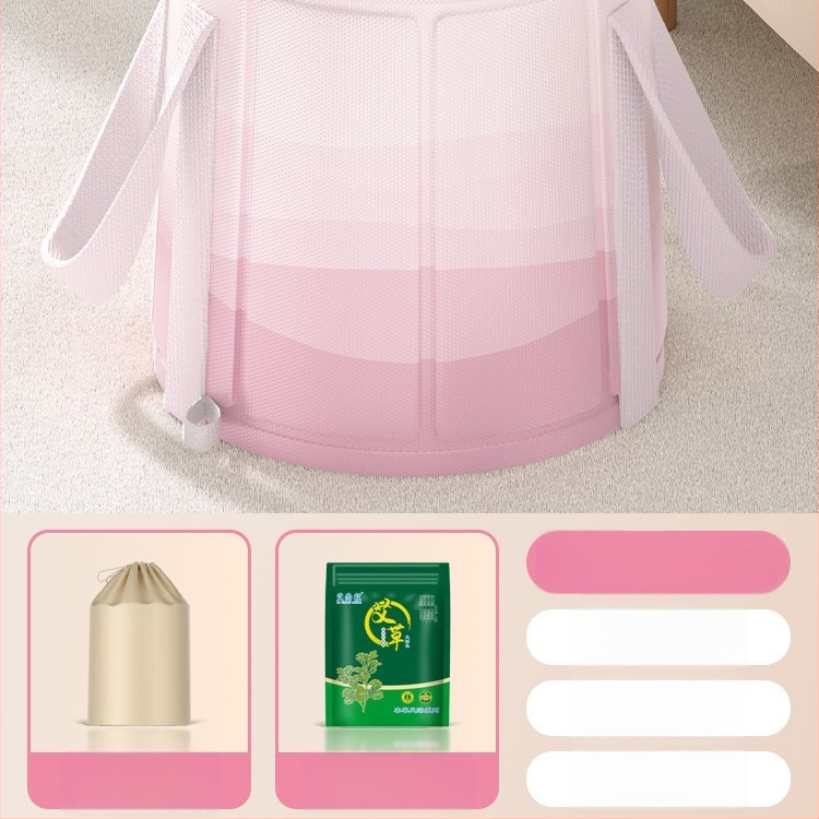 Skladacia vaňa na nohy s výškou lýtka, keramická, nordický štýl, prenosná