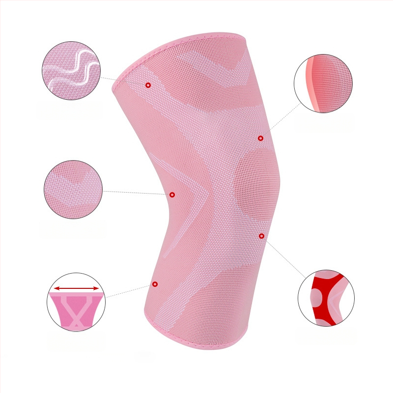 Termiskie sporta ceļgalu sargi no putu materiāla, piemēroti skrējienam un lecamvirvei