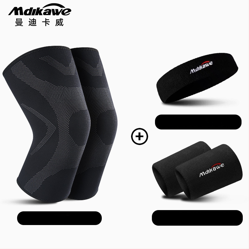 Termiskie sporta ceļgalu sargi no putu materiāla, piemēroti skrējienam un lecamvirvei