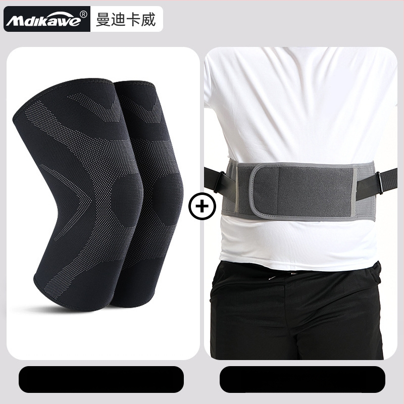 Termiskie sporta ceļgalu sargi no putu materiāla, piemēroti skrējienam un lecamvirvei