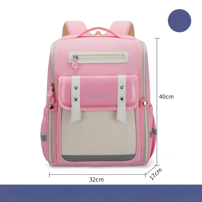 Babu Bean ultra lengva Oxford mokyklinė kuprinė 3–4 klasei, atspari dėvėjimui, vaikiško mielo stiliaus