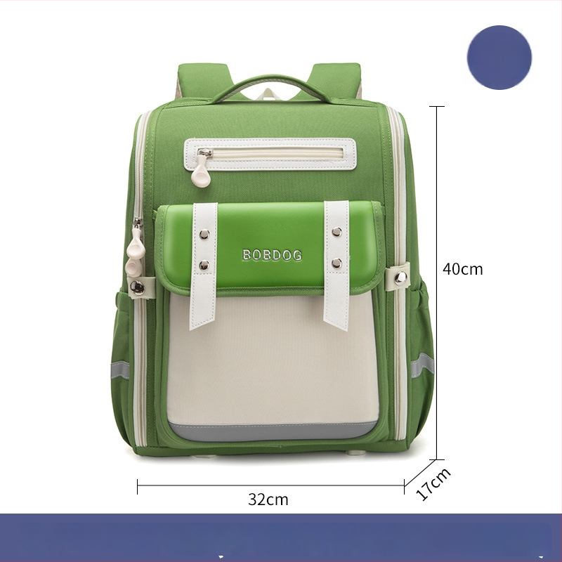 Babu Bean ultra lengva Oxford mokyklinė kuprinė 3–4 klasei, atspari dėvėjimui, vaikiško mielo stiliaus