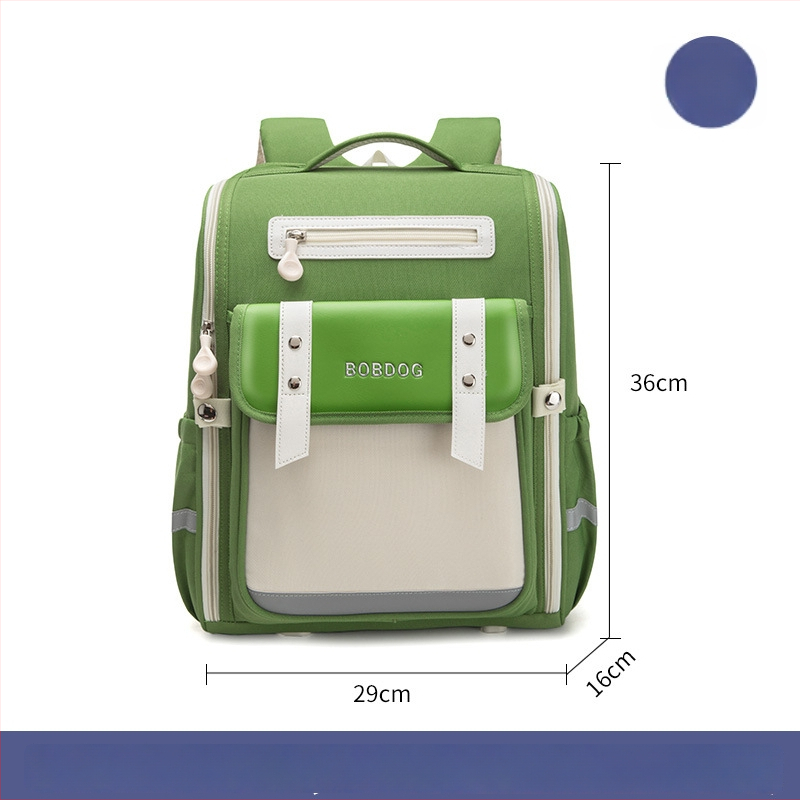 Babu Bean ultra lengva Oxford mokyklinė kuprinė 3–4 klasei, atspari dėvėjimui, vaikiško mielo stiliaus