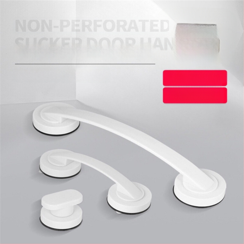 Sklenená klika na posuvné dvere s prísavkou, bez vŕtania, model 020, plast, moderný minimalizmus