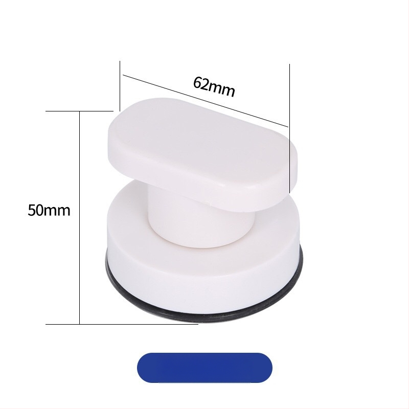 Sklenená klika na posuvné dvere s prísavkou, bez vŕtania, model 020, plast, moderný minimalizmus