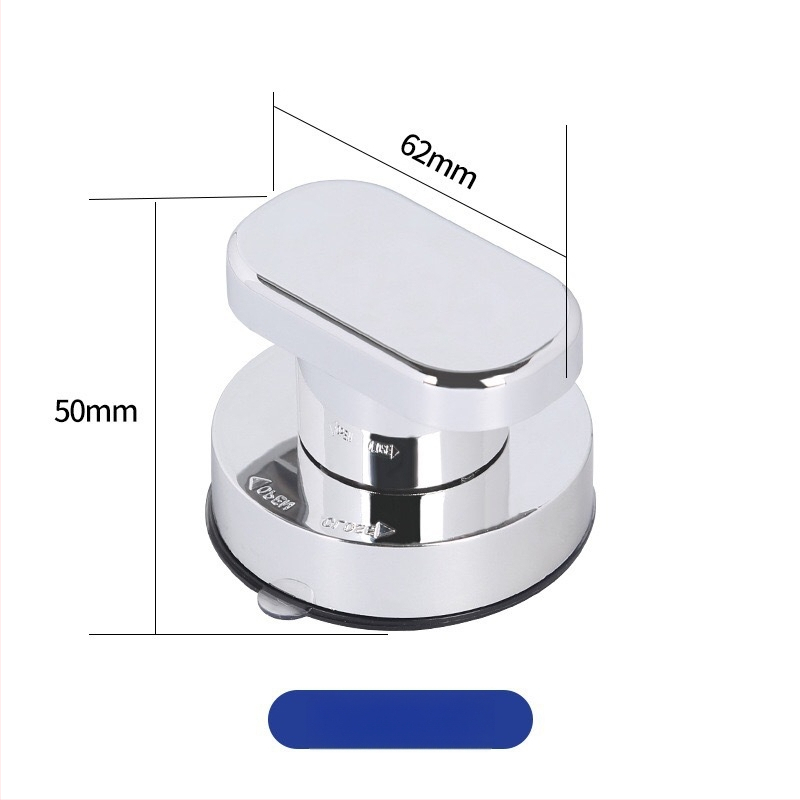 Sklenená klika na posuvné dvere s prísavkou, bez vŕtania, model 020, plast, moderný minimalizmus