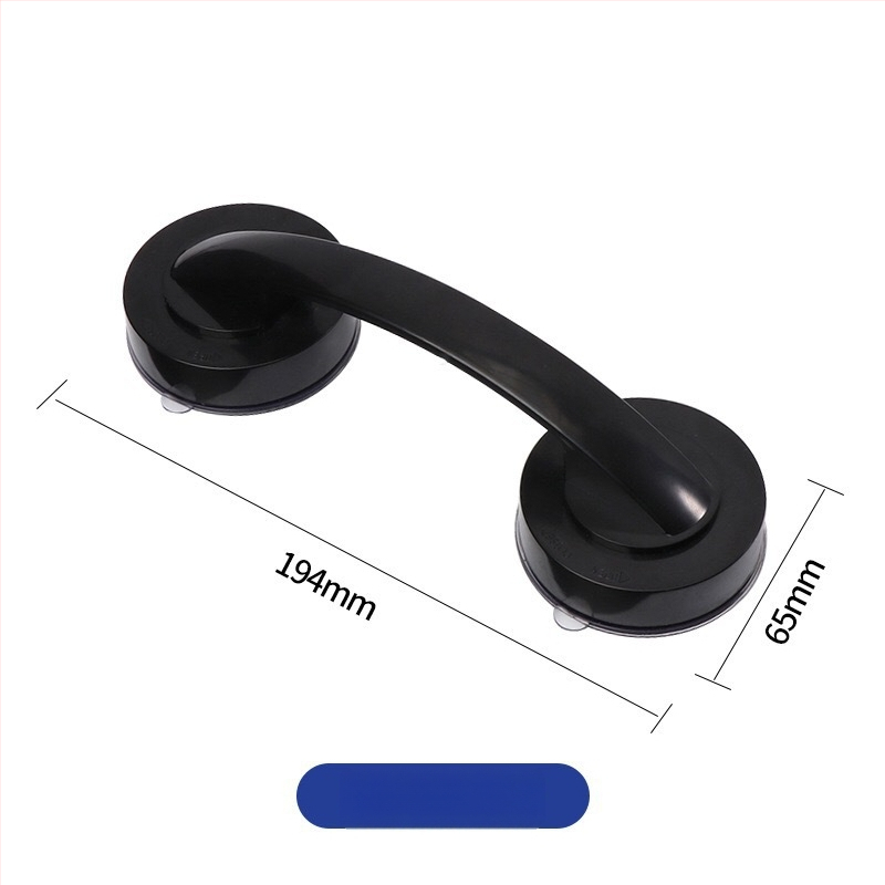 Sklenená klika na posuvné dvere s prísavkou, bez vŕtania, model 020, plast, moderný minimalizmus