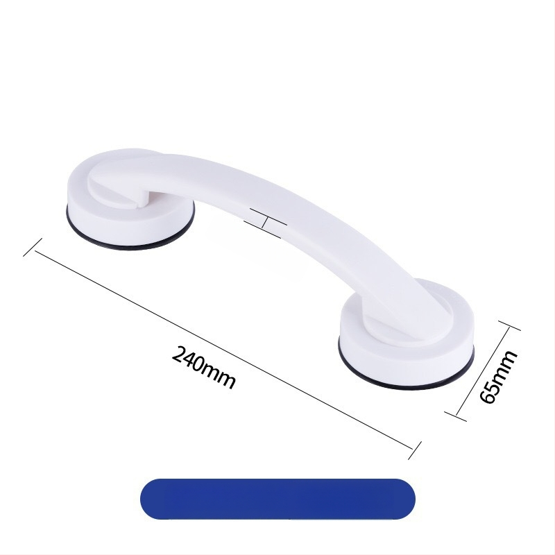 Sklenená klika na posuvné dvere s prísavkou, bez vŕtania, model 020, plast, moderný minimalizmus