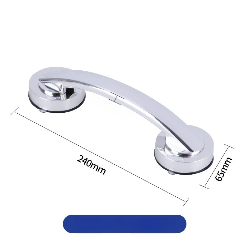 Sklenená klika na posuvné dvere s prísavkou, bez vŕtania, model 020, plast, moderný minimalizmus