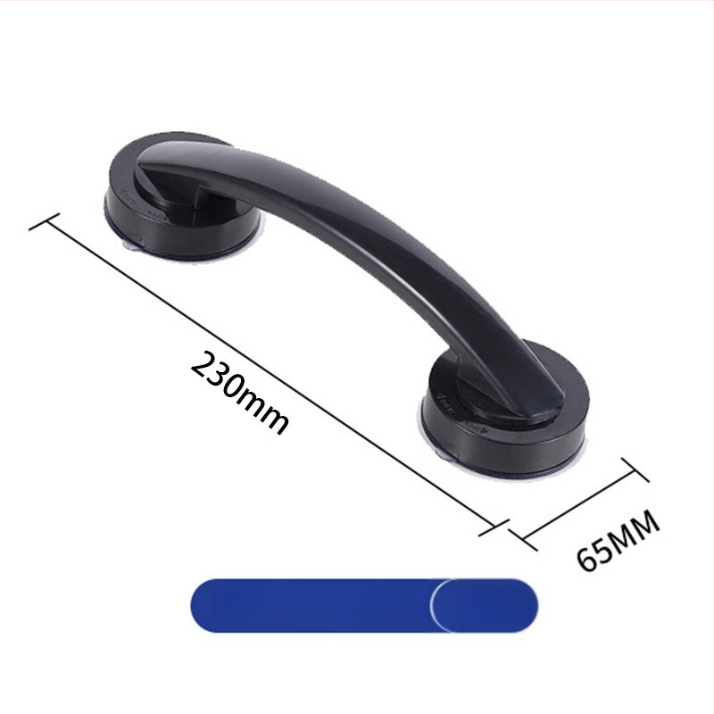 Sklenená klika na posuvné dvere s prísavkou, bez vŕtania, model 020, plast, moderný minimalizmus