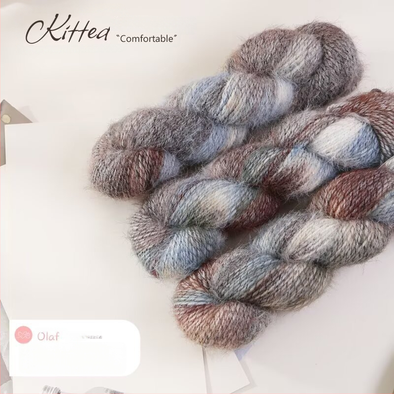 Nádherná priadza — ručne farbená Hank priadza, Jet-spun na pletenie