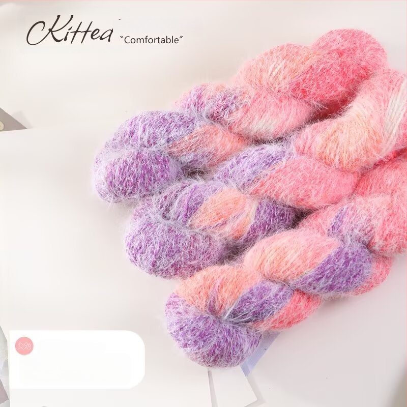 Nádherná priadza — ručne farbená Hank priadza, Jet-spun na pletenie