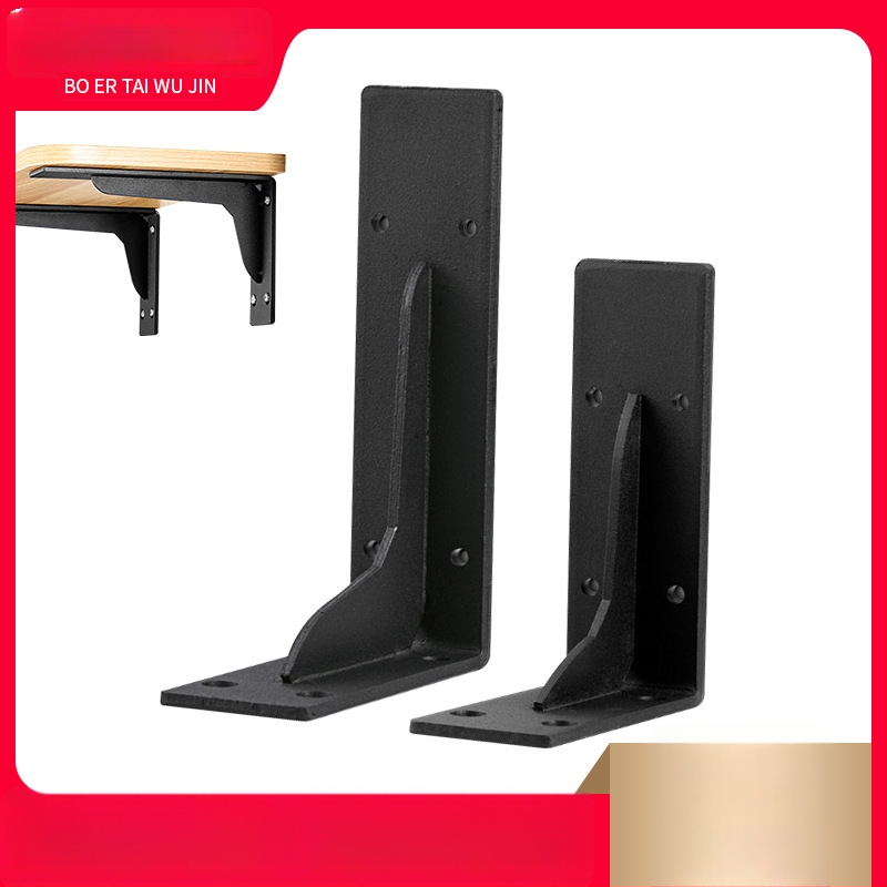 Trojuholníkový nosný rám pre stenový regál, z ocele za studena valcovanej, univerzálny, moderný minimalistický dizajn, Berthet