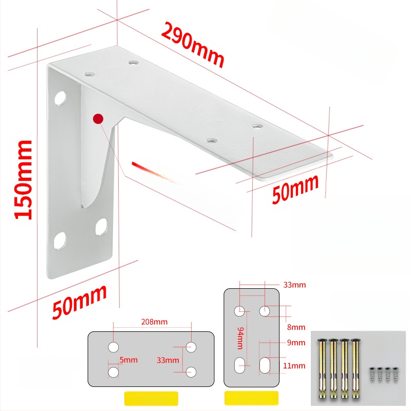 Trojuholníkový nosný rám pre stenový regál, z ocele za studena valcovanej, univerzálny, moderný minimalistický dizajn, Berthet