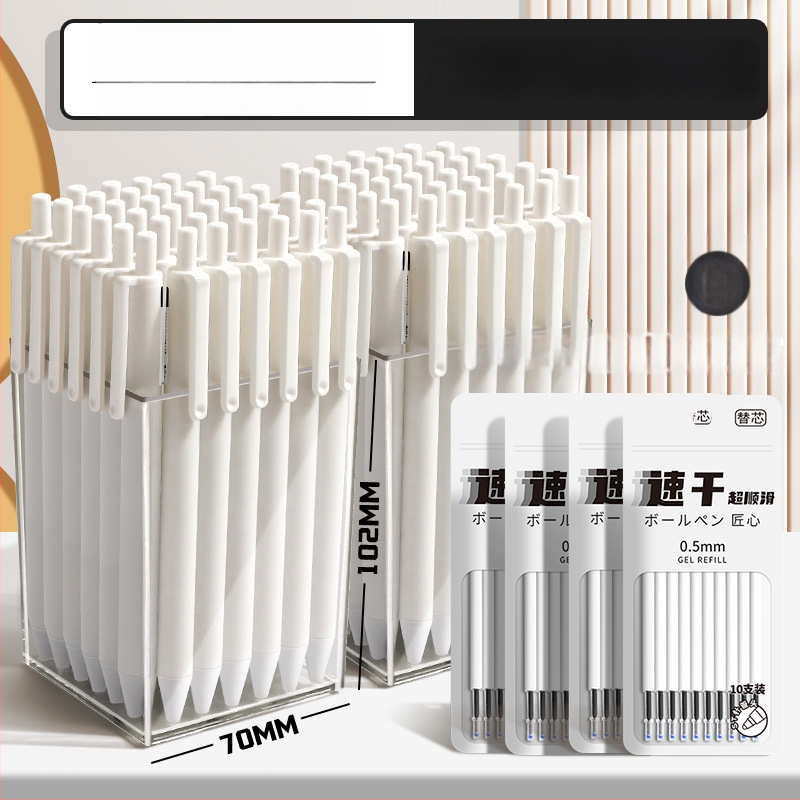 Gélové pero typu tuby s klikaním, rýchloschnúce pre skúšky, plastové telo, Marvel séria