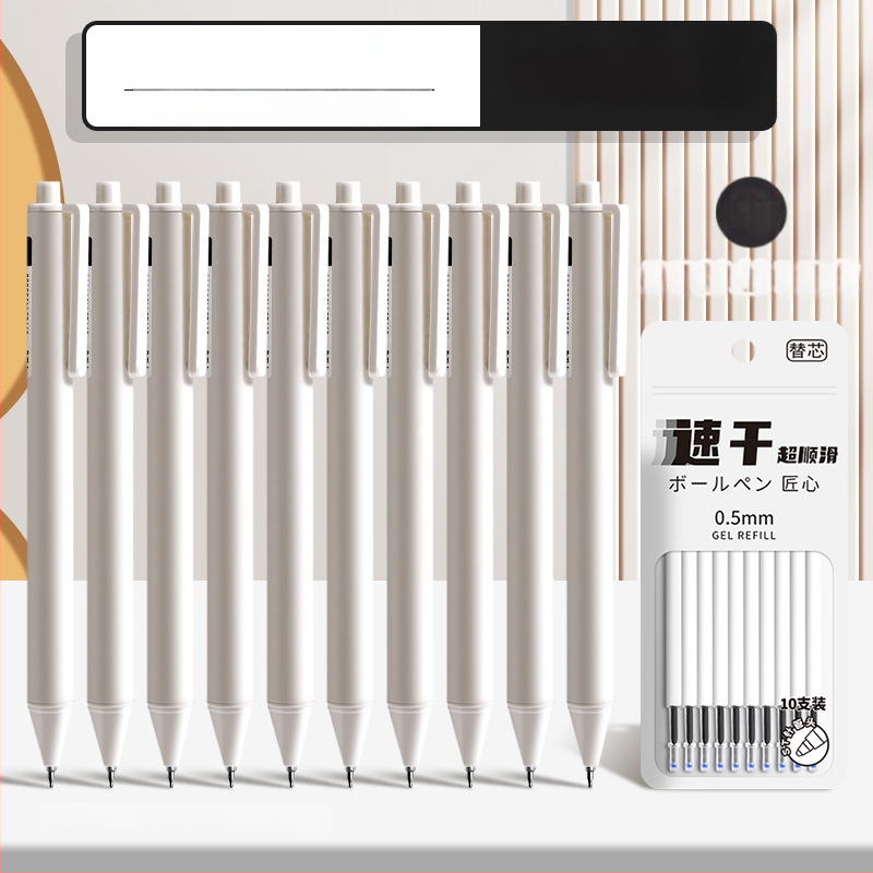 Gélové pero typu tuby s klikaním, rýchloschnúce pre skúšky, plastové telo, Marvel séria