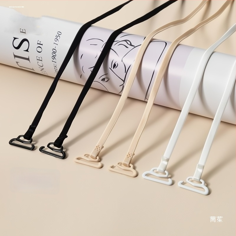 Náhradné ramienka podprsenky – tenké ramienka, viditeľná chrbtová časť, malý háčik, pre top typu tube/top alebo šaty (Materiál: Iné; Značka: Iné; Kód produktu: Tlzn%j # Fgfgu+u+j # Lo%hj #; Pôvod: Iné)