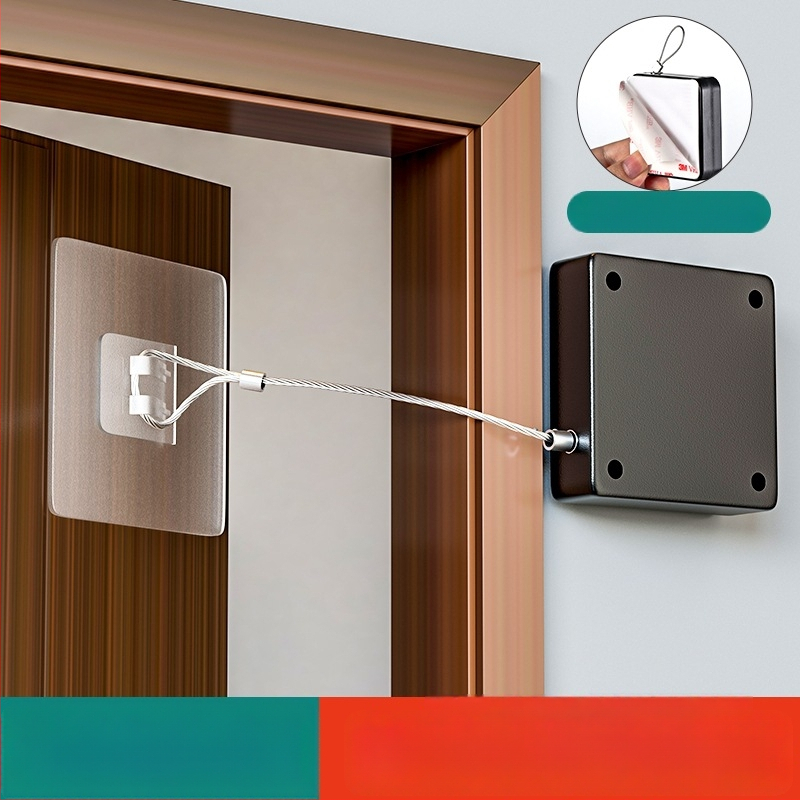 Zatvárací mechanizmus na dvere, lisovaný hliník, značka Sheng bangrong, model P0133, moderný minimalistický štýl